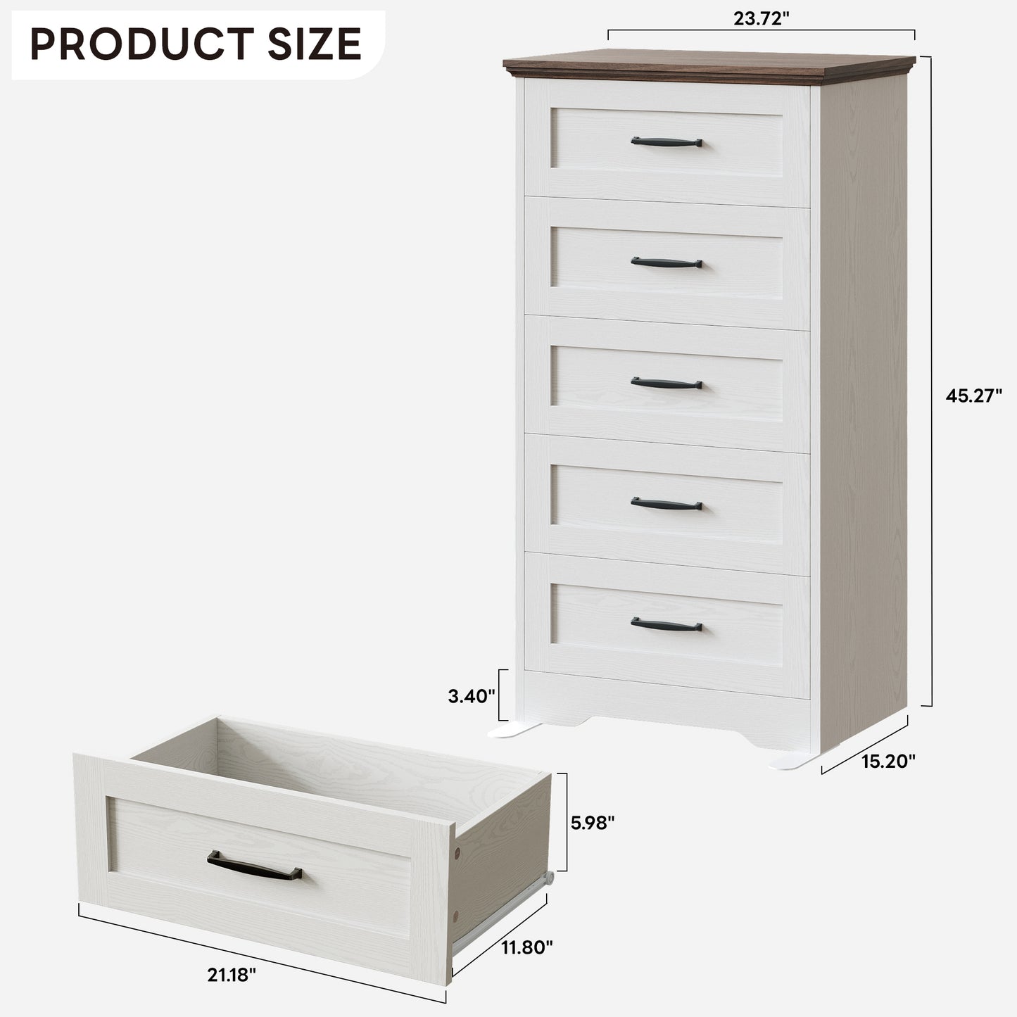 Drawer Organizer Storage Cabinet