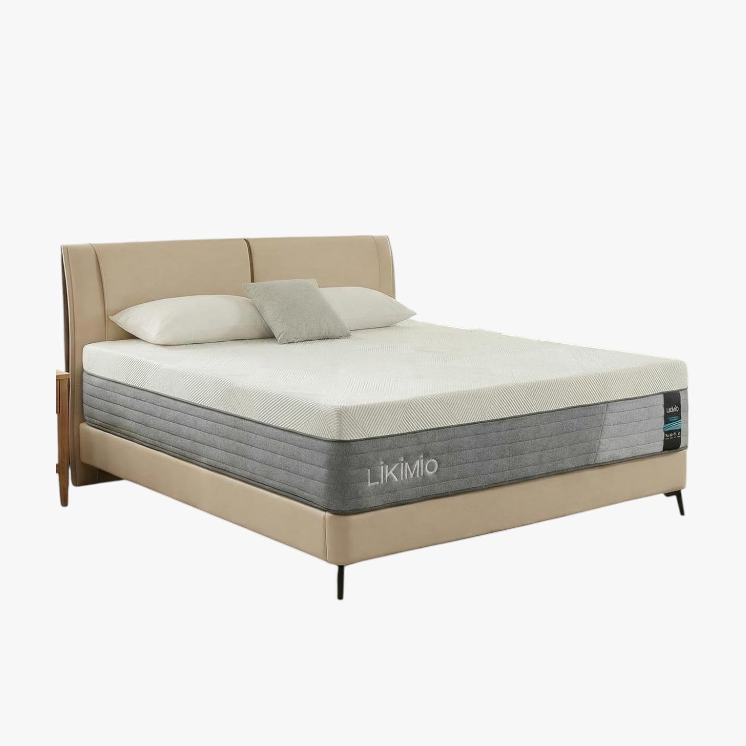 LIKIMIO Twin Gel Memory Foam Mattress with Tencel Fabric, CertiPUR