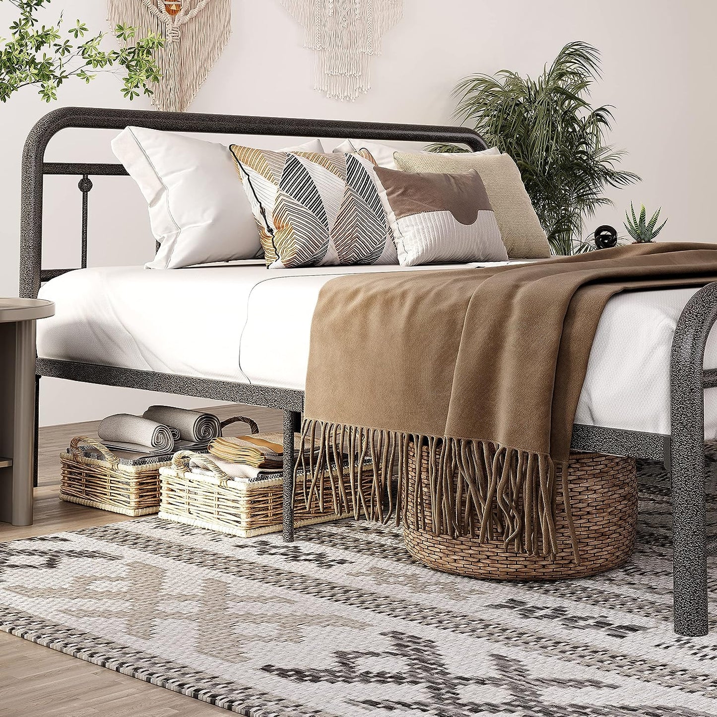 Easy Assemble King Metal Bed Frame