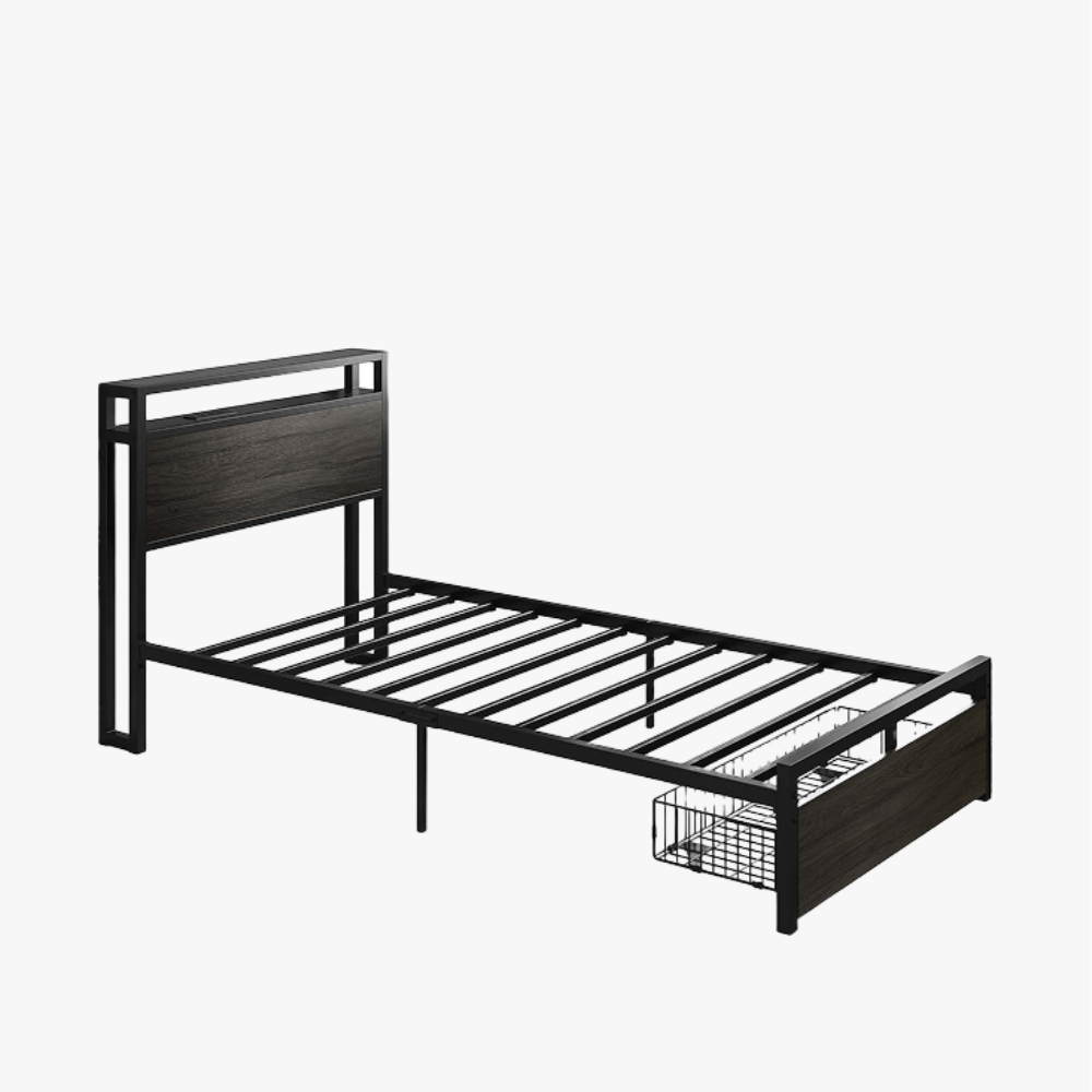 LIKIMIO Drawers and Storage Sockets Bed Frame – Likimio