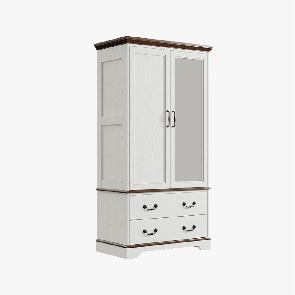 dimmoire 2023ディムモアール ZIPシャツ 白White ネクタイ付 LIKIMIO Armoire Hangjing Rod Closet（70.1“） – Likimio