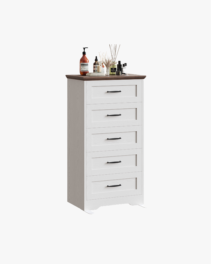 LIKIMIO Wooden 5-Drawers Dresser