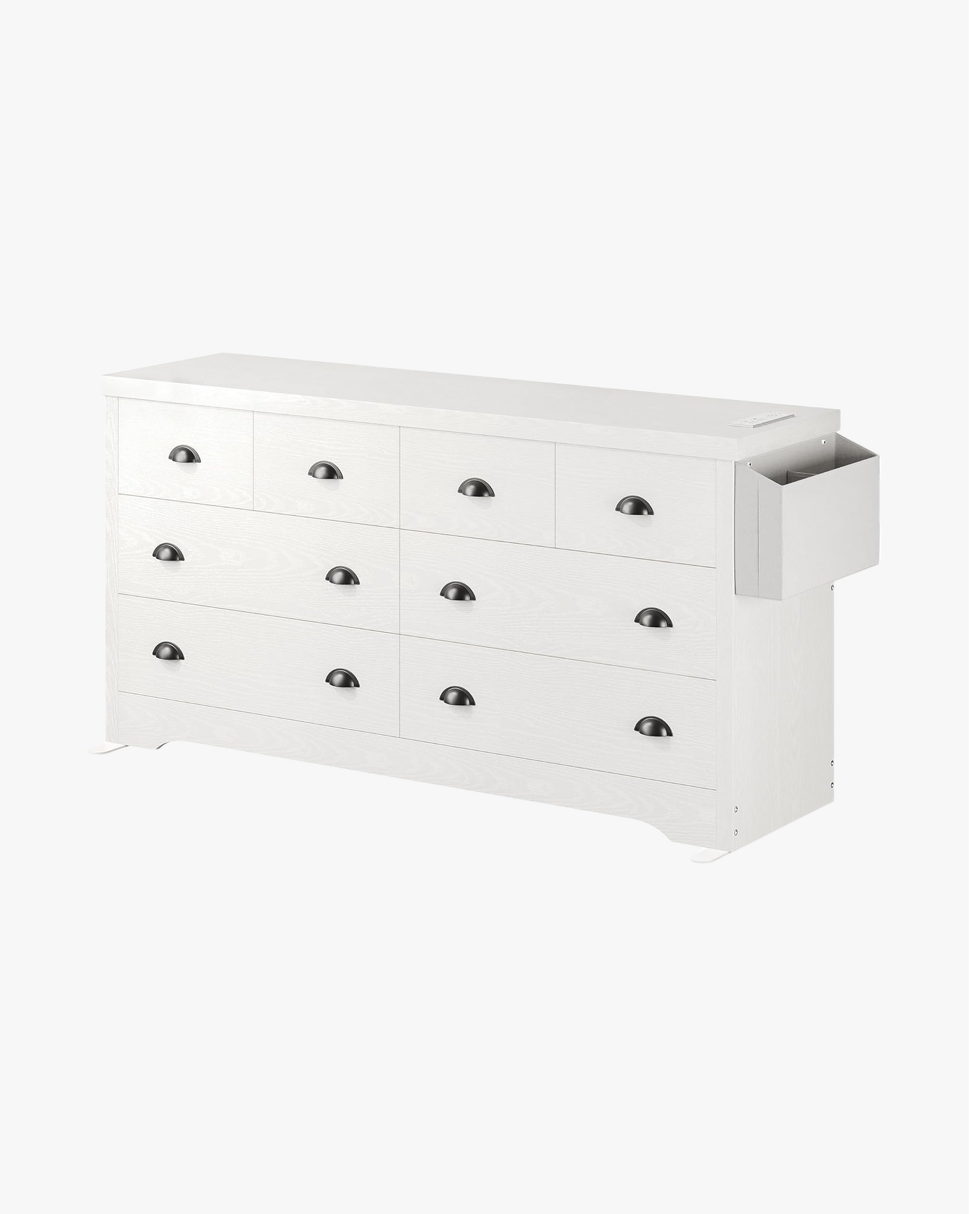 LIKIMIO Wooden 8-Drawers Dresser (59")