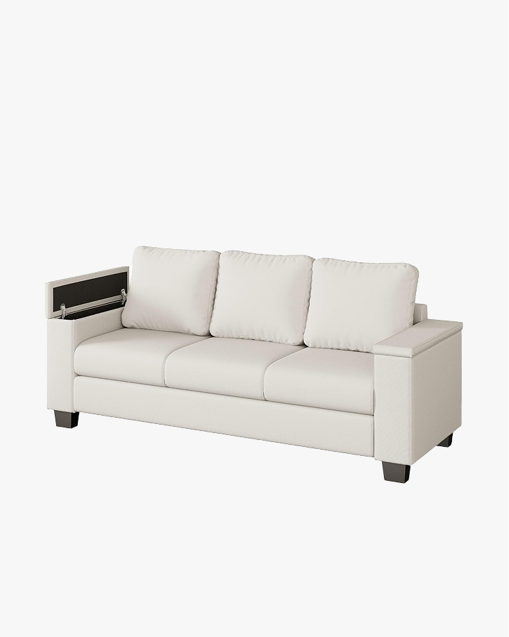 LIKIMIO Storage Wide Armrest Sofa