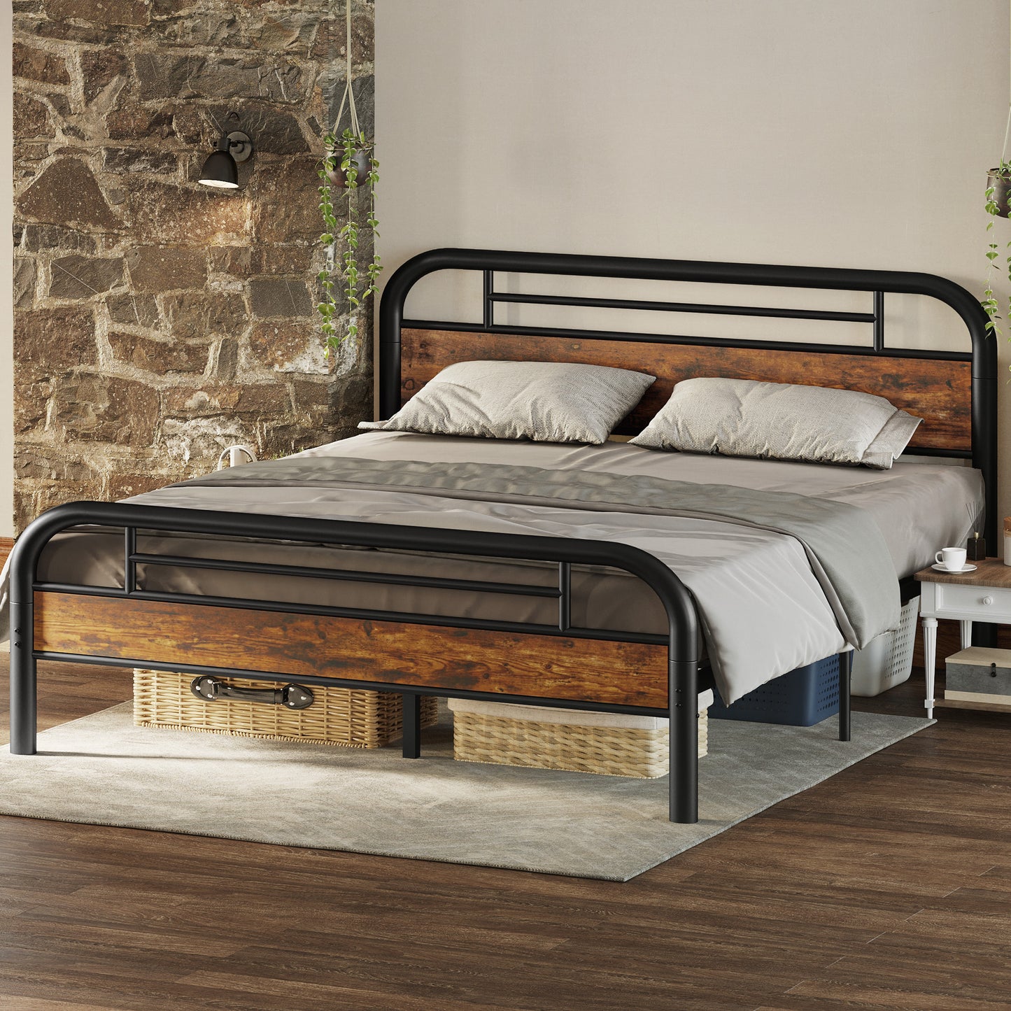 Strong Support Noise-Free Bed Frame