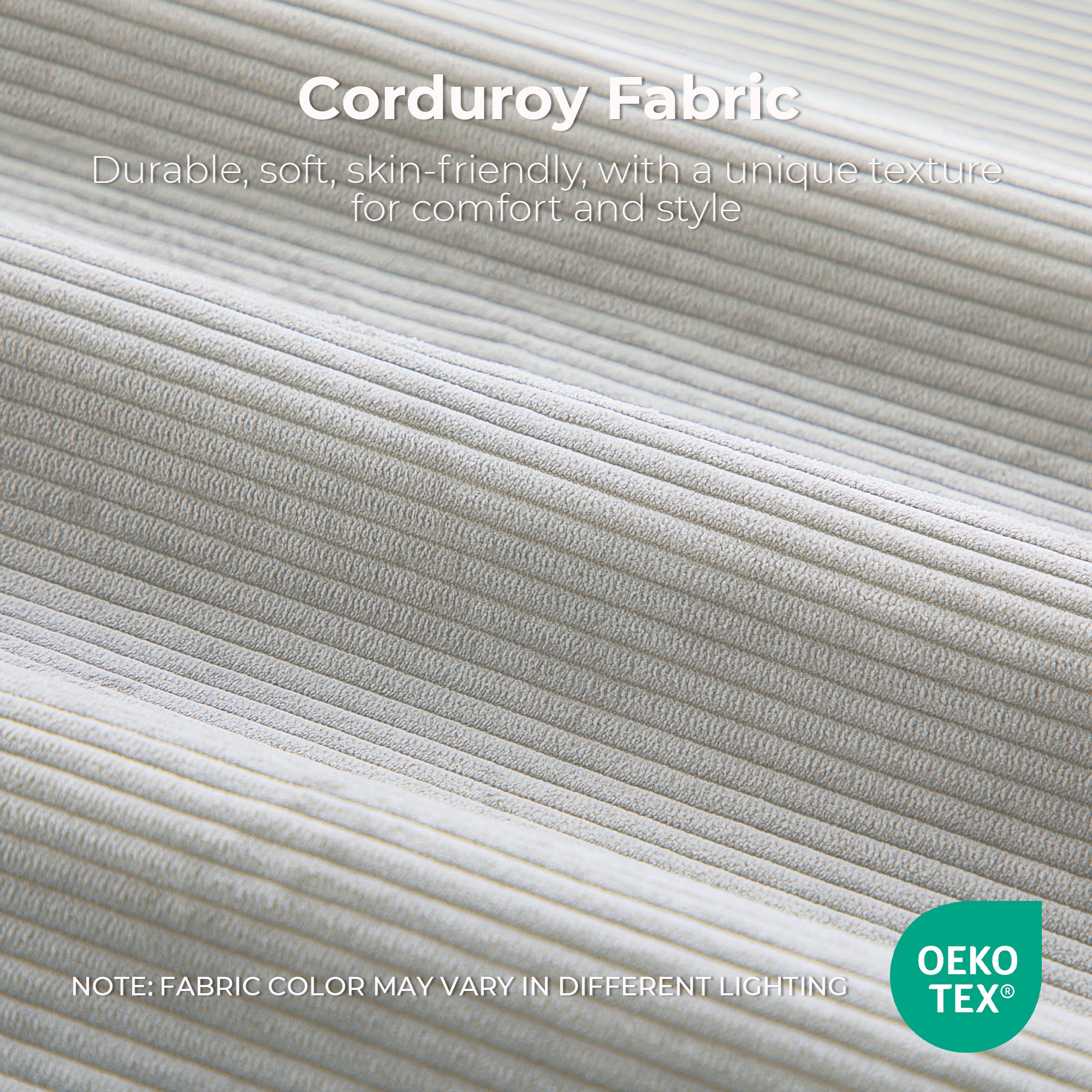 LIKIMIO 118" L-Shape Modern Modular Sofa