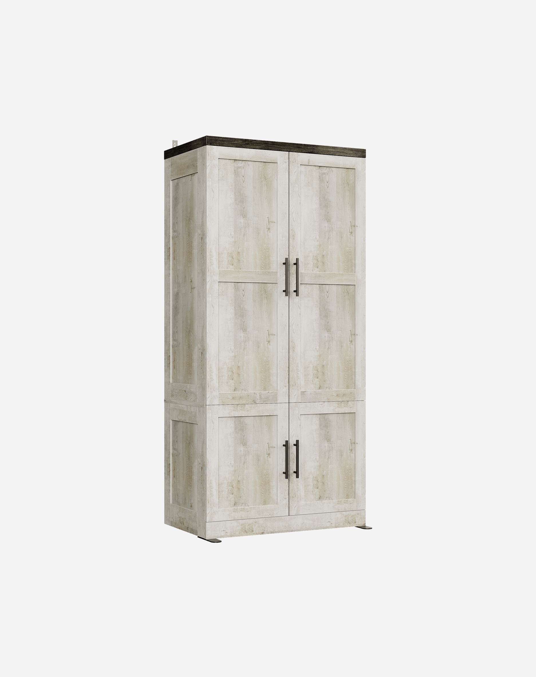 LIKIMIO Farmhouse Wardrobe Closet（70.9”）