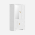 LIKIMIO Half-length Mirror MDF Wooden Closet（68”）