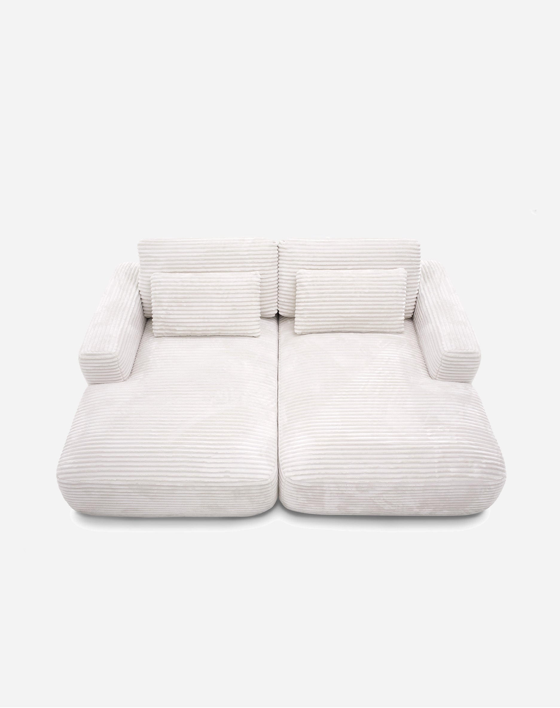 LIKIMIO 93”  Cloud Corduroy Sofa Bed