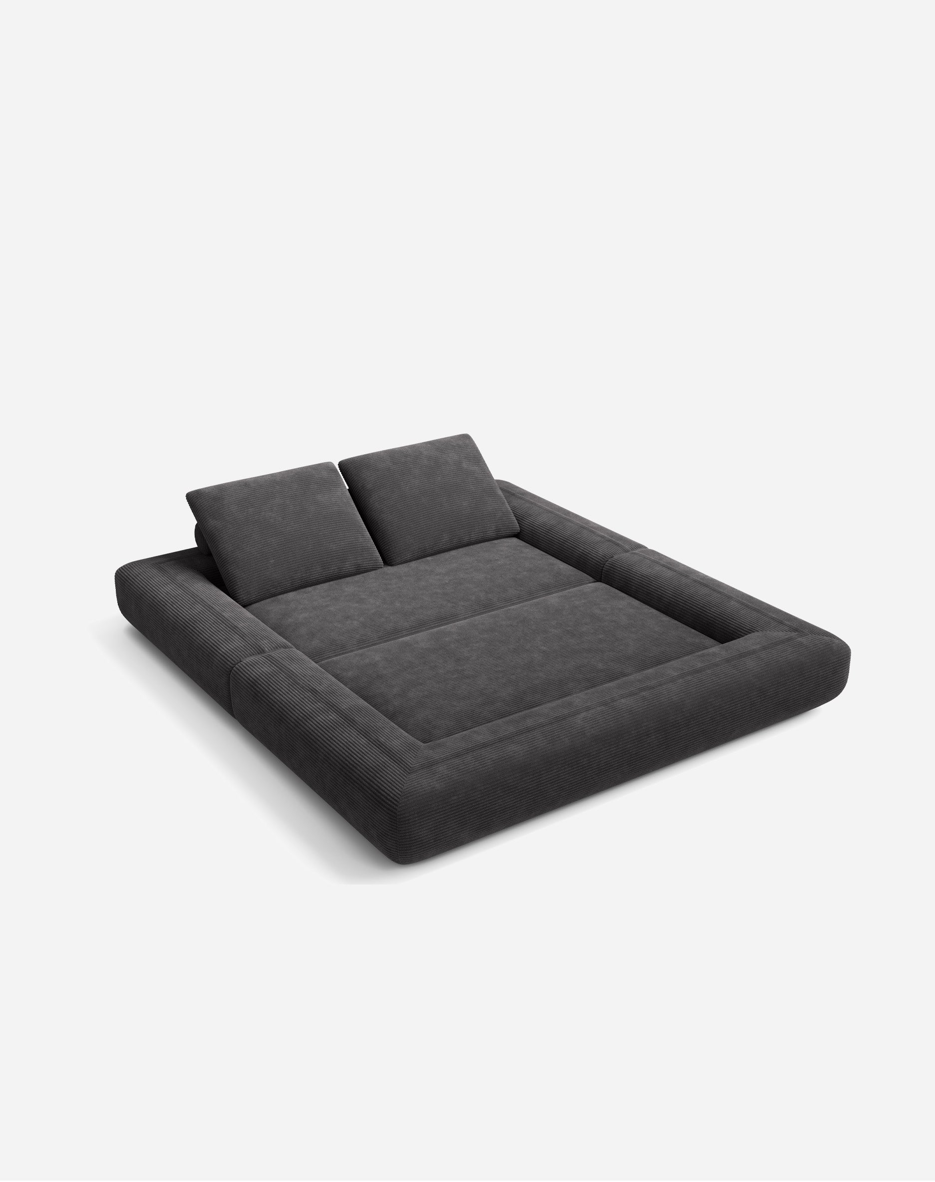 LIKIMIO 3-in-1 Convertible Sofa Bed & Foldable Mattress
