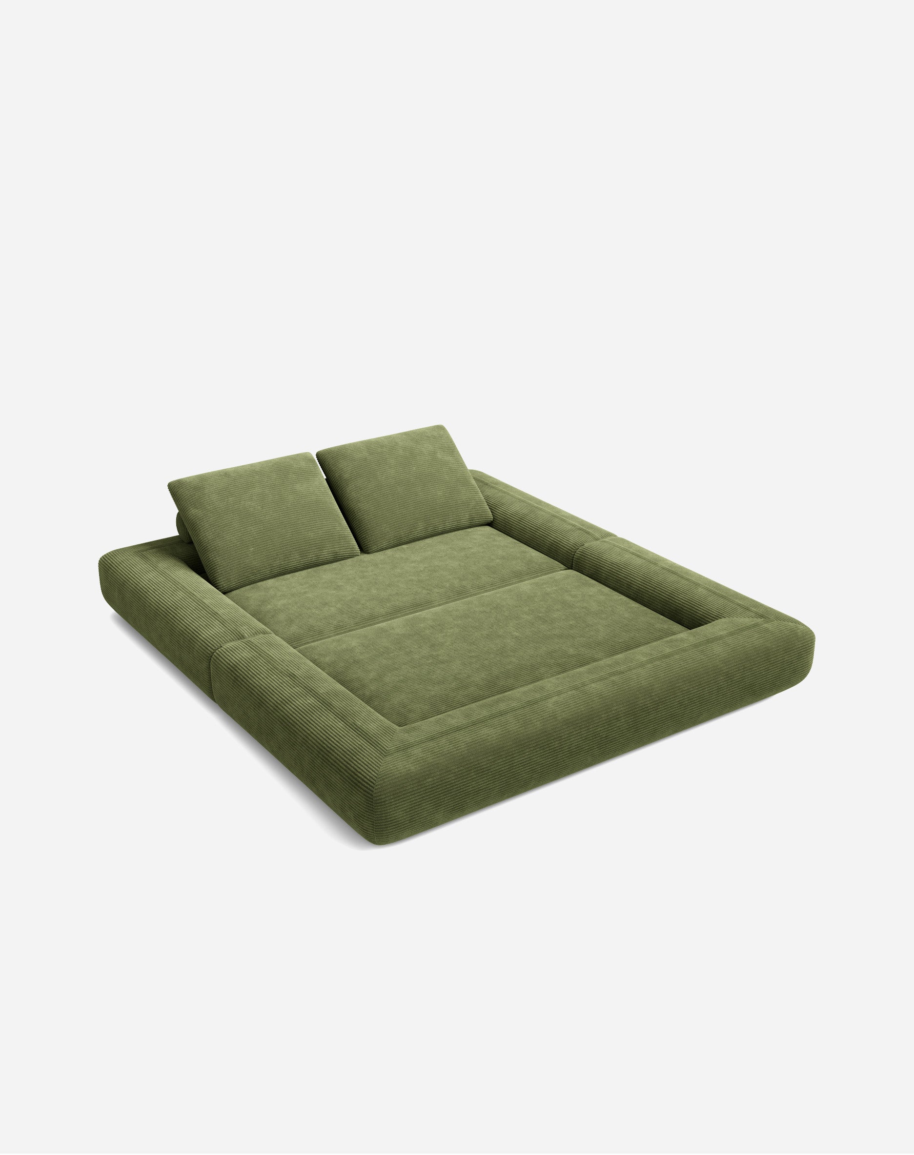 LIKIMIO 3-in-1 Convertible Sofa Bed & Foldable Mattress