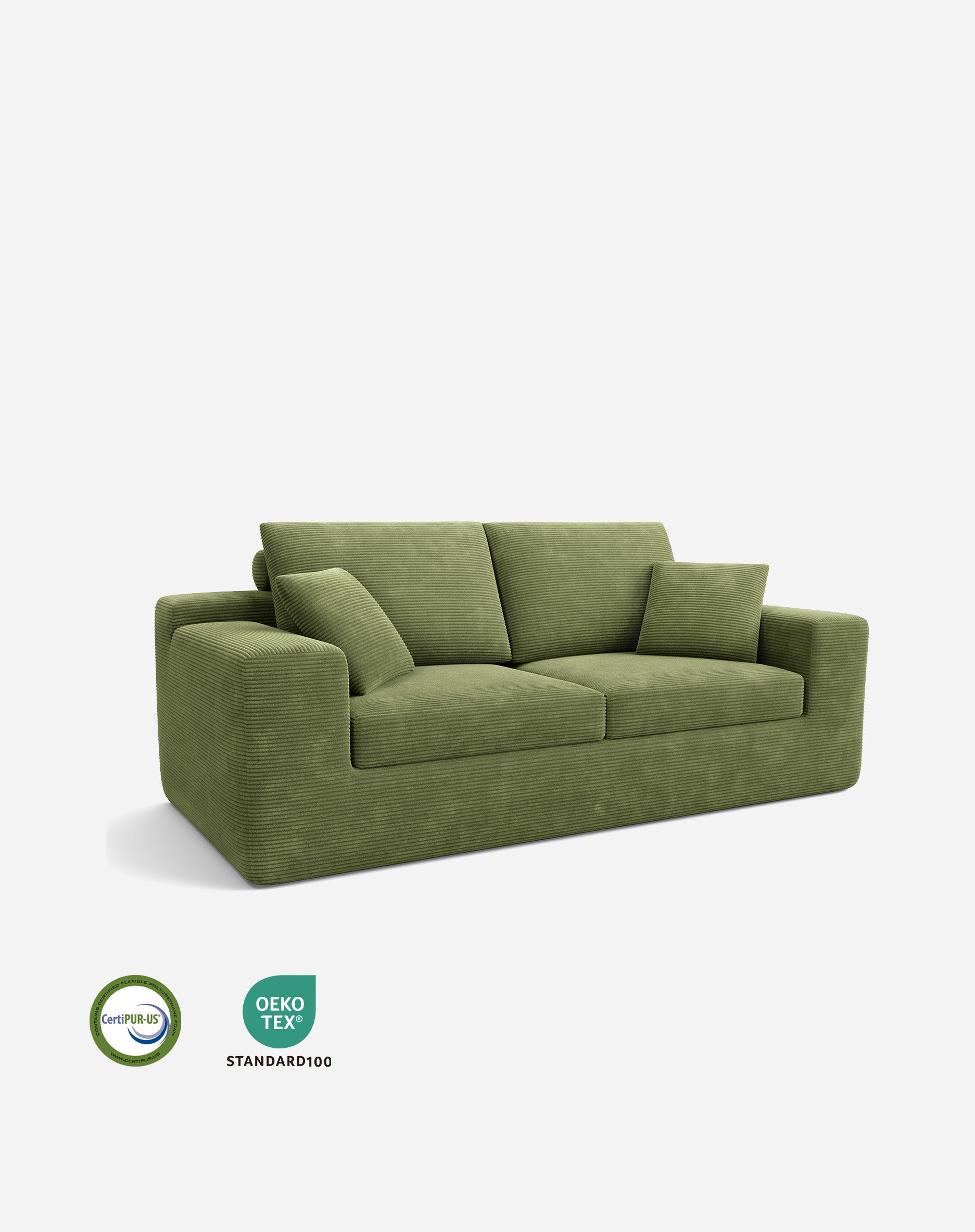 LIKIMIO Cloud Frameless Loveseat（78“）
