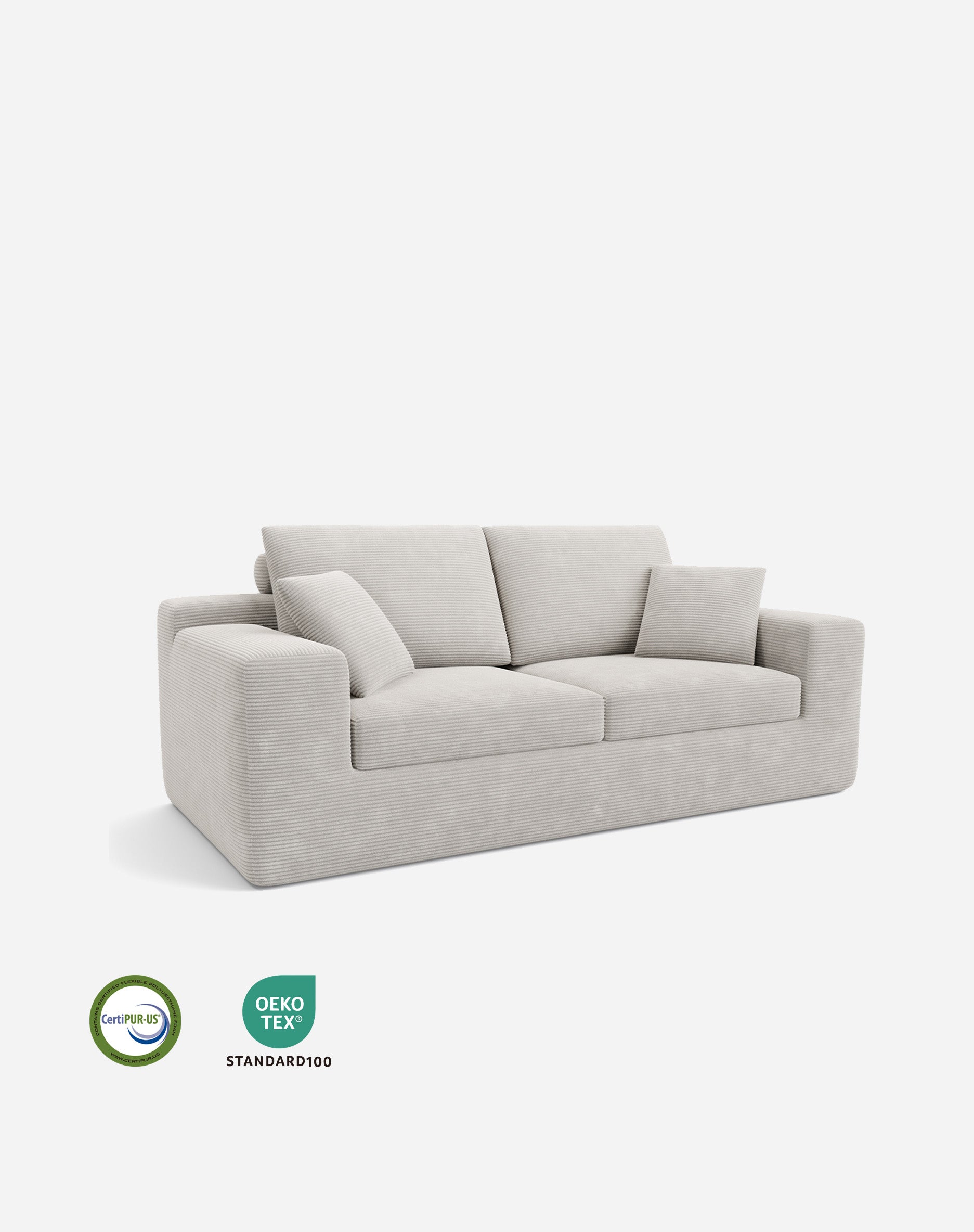 LIKIMIO Cloud Frameless Loveseat（78“）