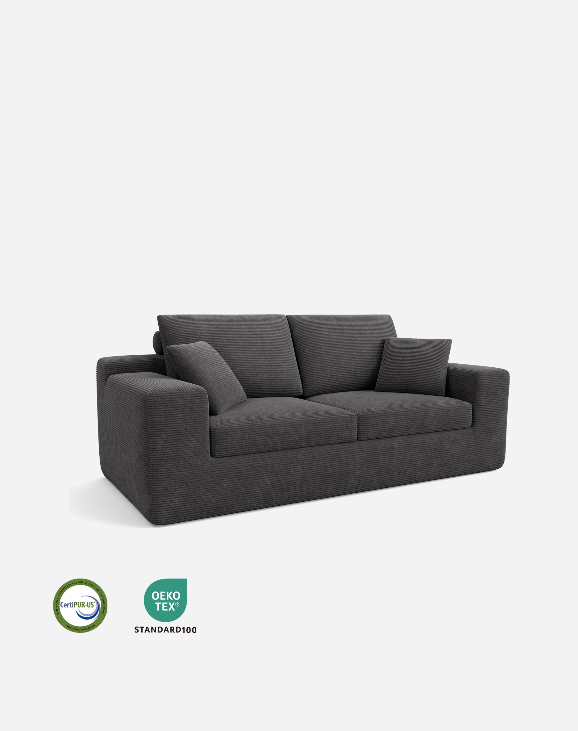 LIKIMIO Cloud Frameless Loveseat（78“）