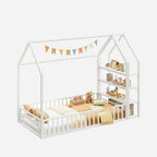LIKIMIO Floor-standing Storage Loft Bed Frame