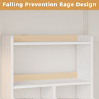 LIKIMIO Cube Bookcase with Backrest（63“）