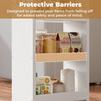 LIKIMIO Four-Layer Slim Rolling Cart