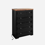 LIKIMIO Wooden 5-Drawer Dresser（43“）
