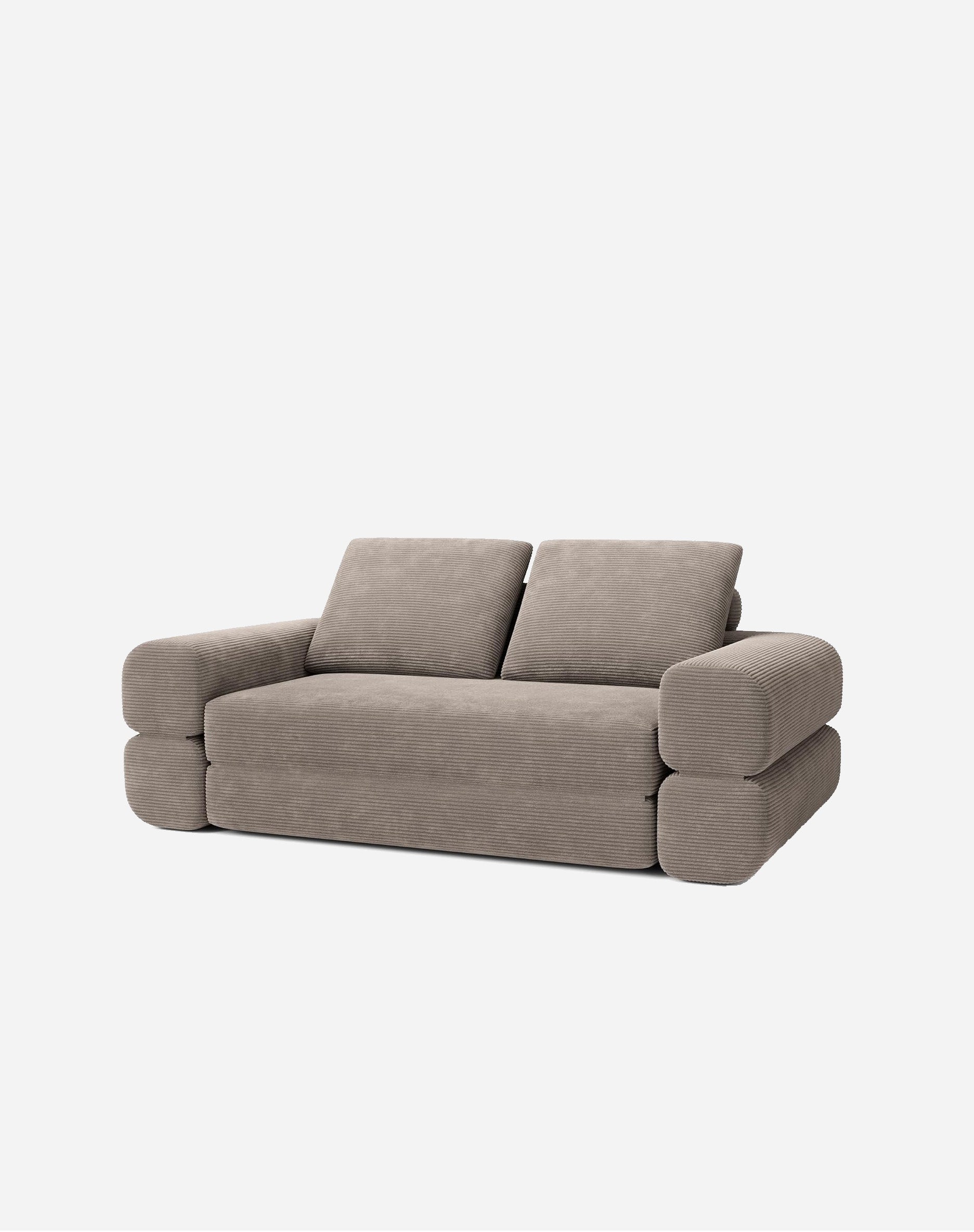 LIKIMIO 3-in-1 Convertible Sofa Bed & Foldable Mattress