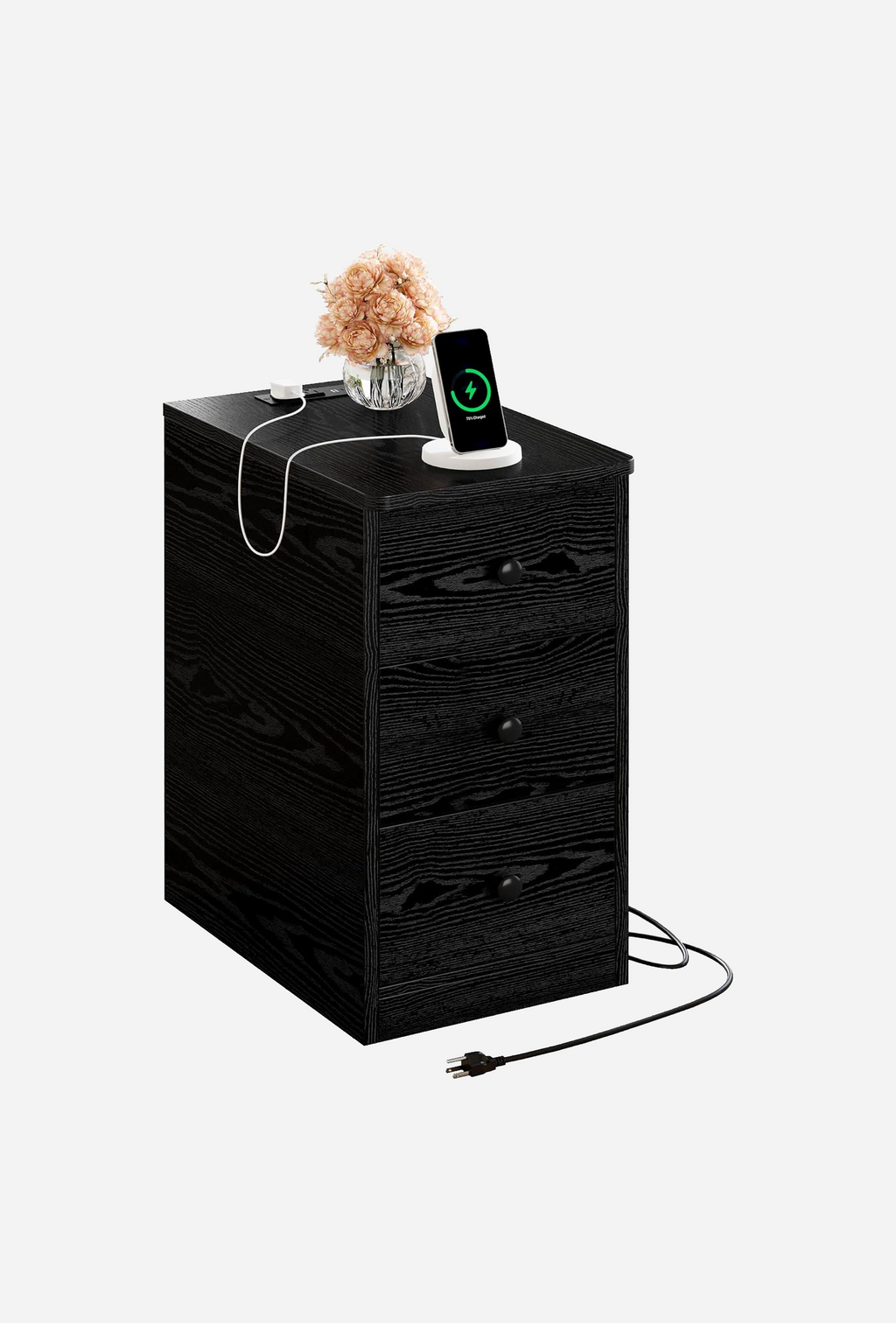 LIKIMIO Charging Station End Table