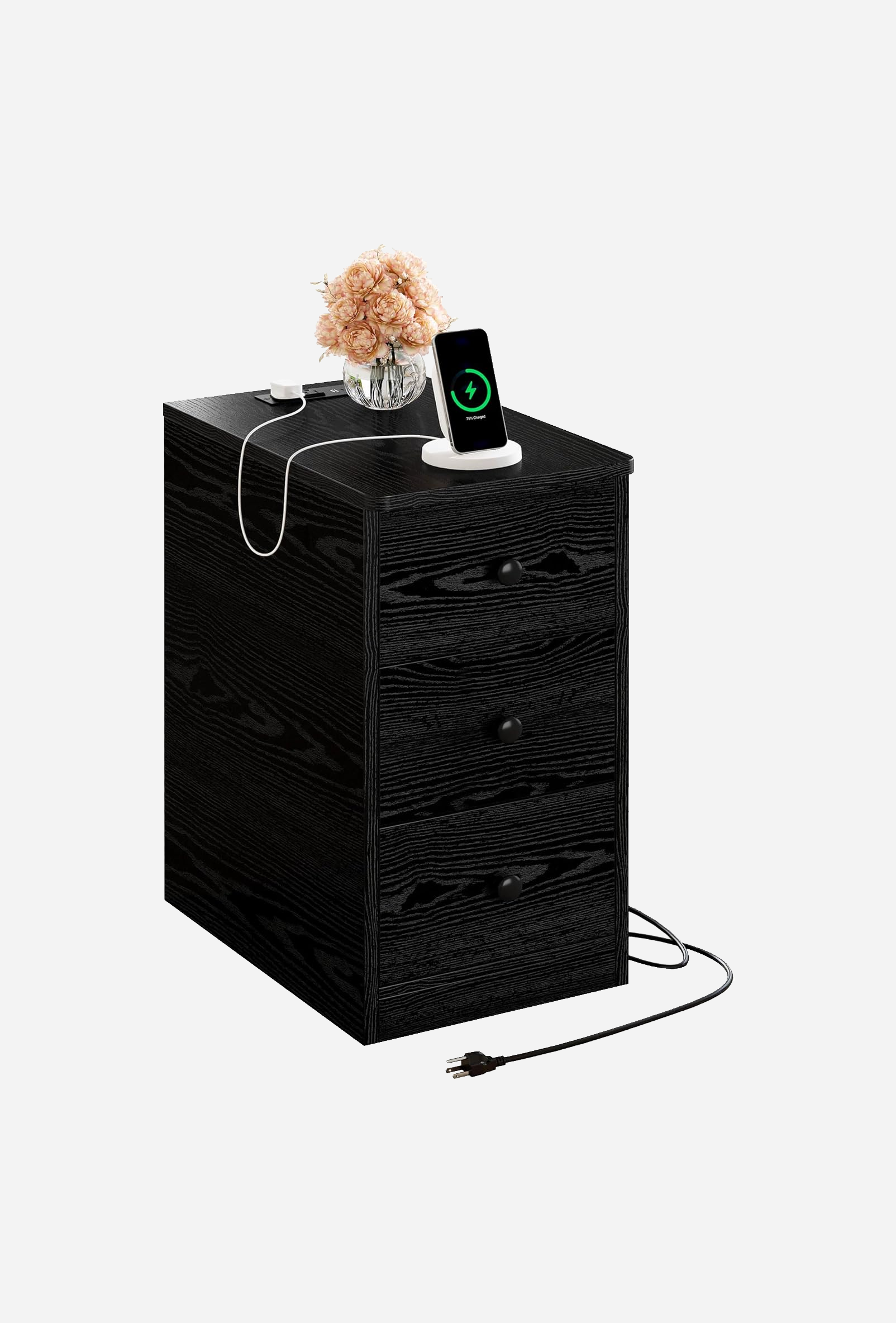 LIKIMIO Charging Station Nightstand