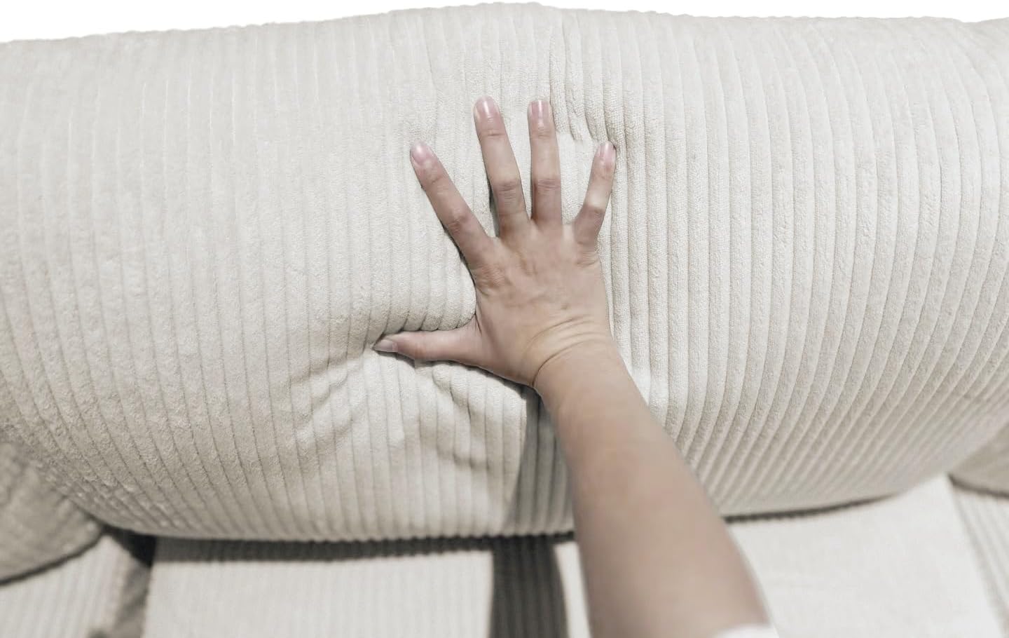 LIKIMIO 91.1" L-Shaped Sectional Sofa