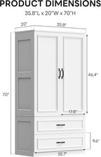 LIKIMIO Freestanding combination Closet