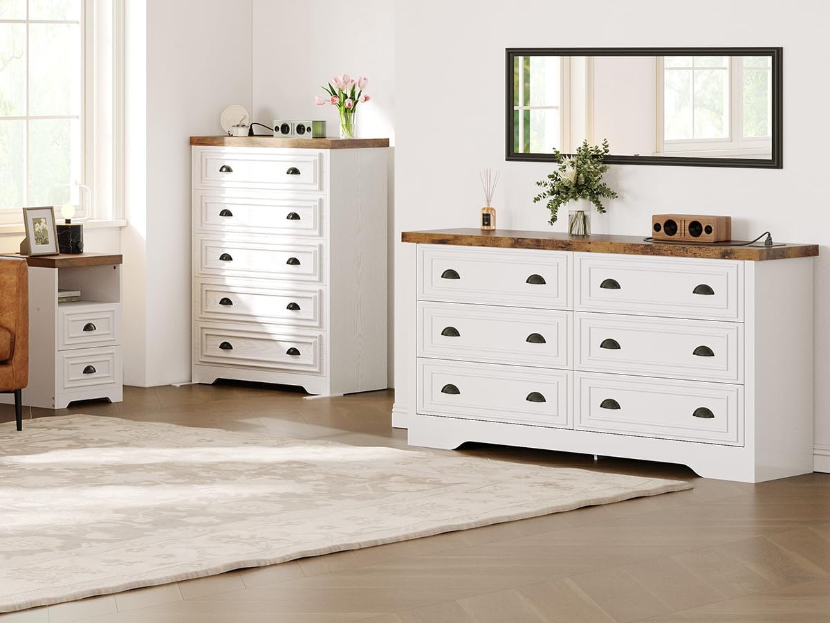 LIKIMIO Country Style Bedroom Set