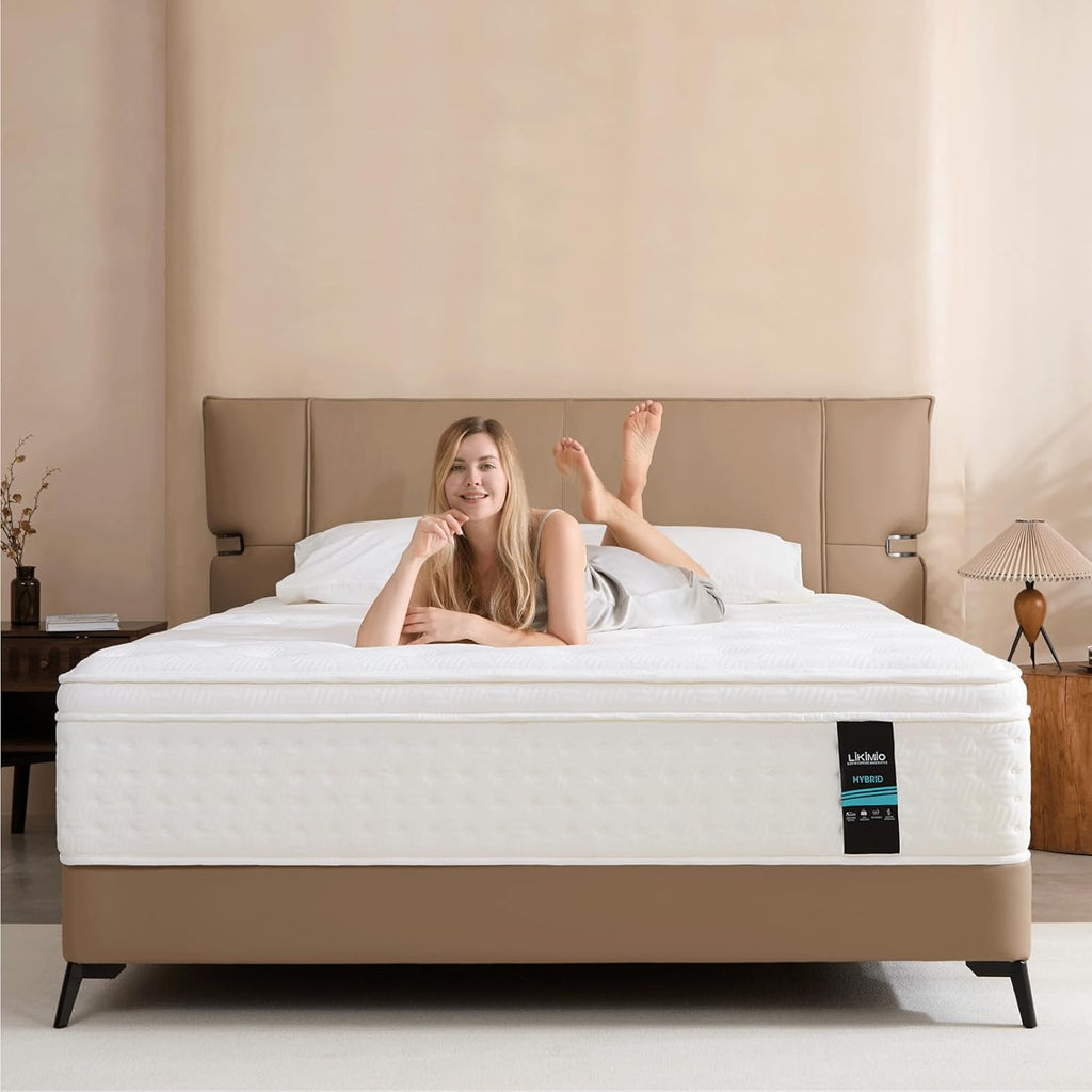 LIKIMIO Gel Memory Foam Mattress（Oeko-TEX & CertiPUR-US Standards & Made in Singapore）