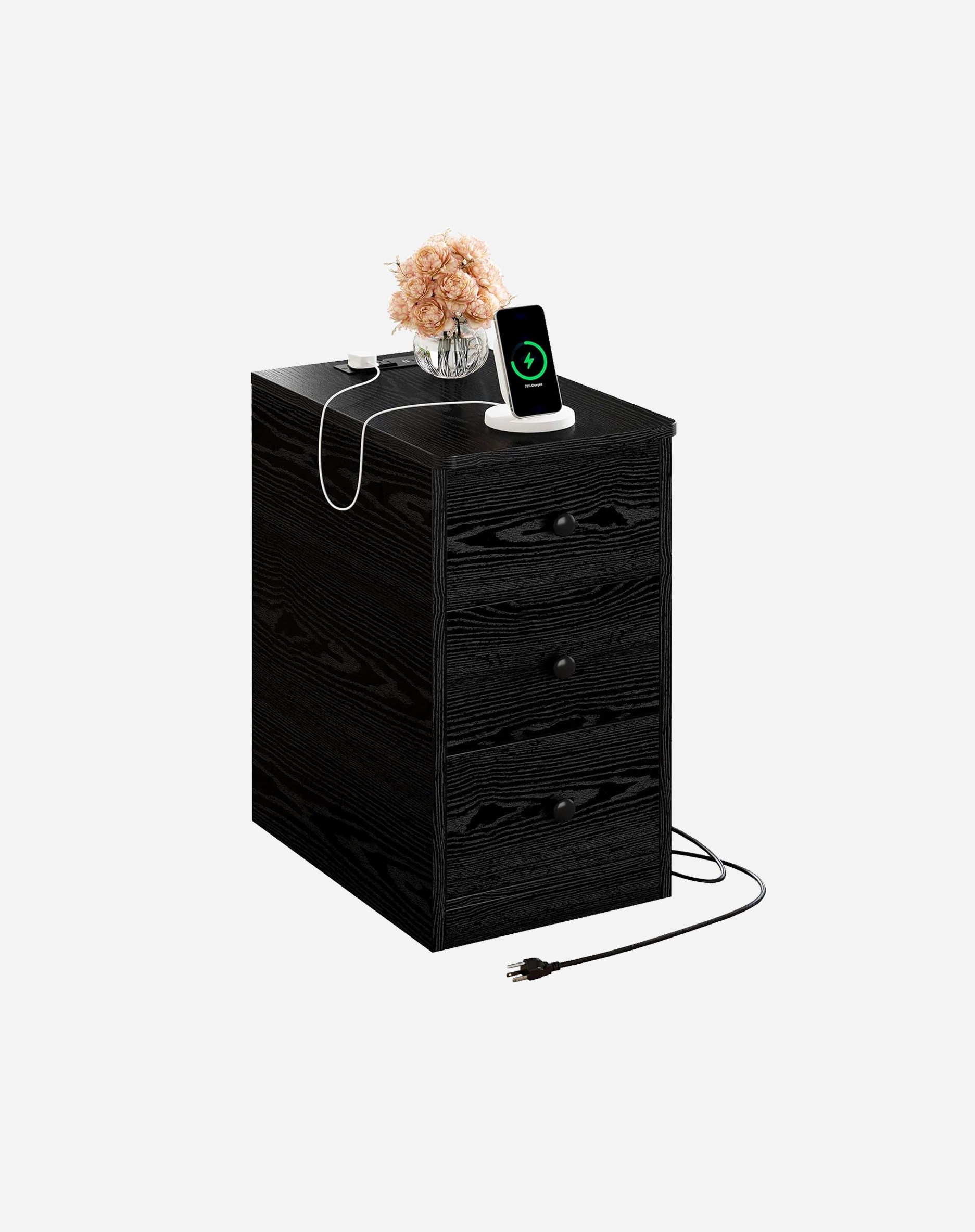 LIKIMIO Charging Station Nightstand
