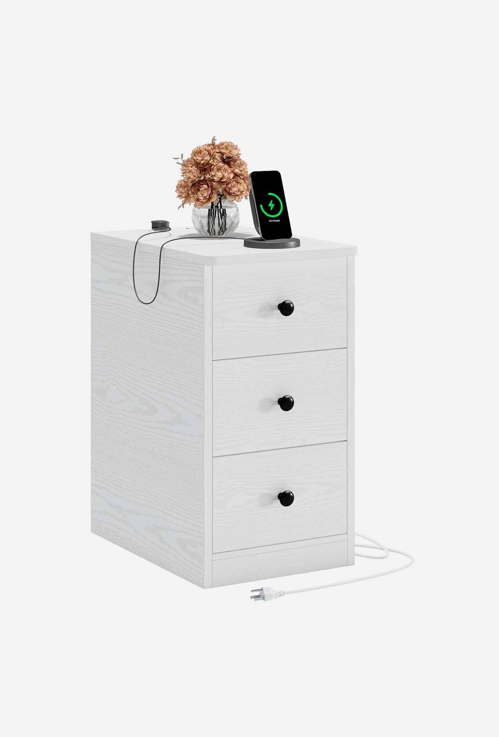 LIKIMIO Charging Station Nightstand