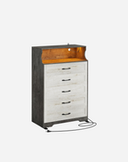 LIKIMIO LED Wooden Tallboy (48.4")