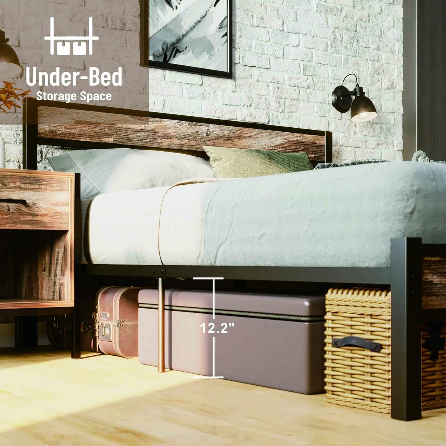 LIKIMIO Industrial Air Bed Frame