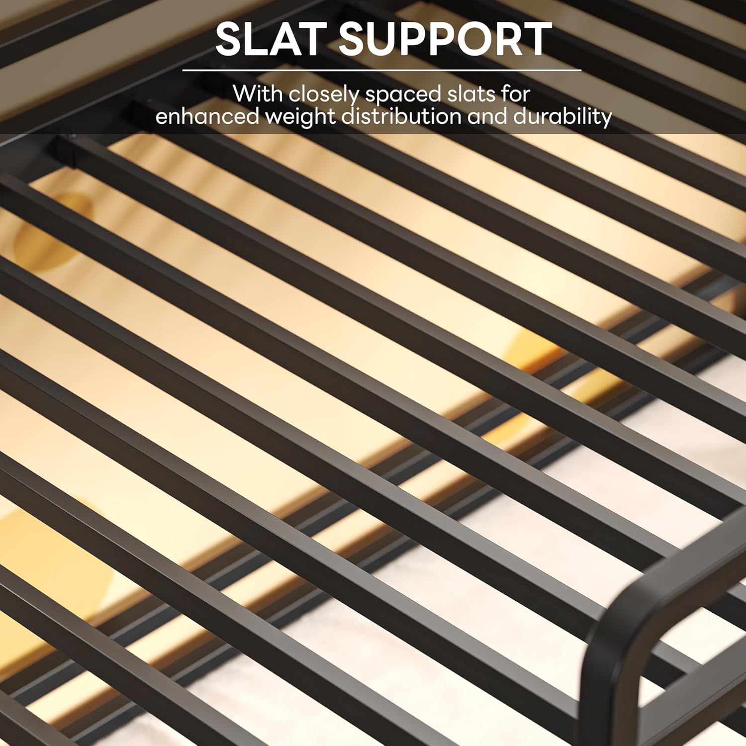 LIKIMIO Metal Dormitory Bed Frame（3-Tier）