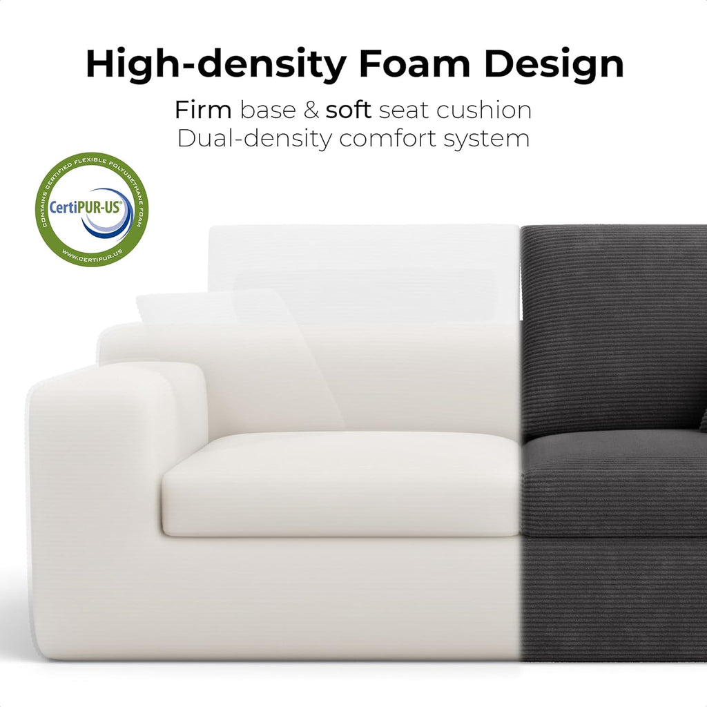 LIKIMIO Cloud Frameless Loveseat（78“）
