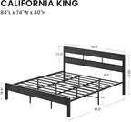 LIKIMIO Industrial Air Bed Frame
