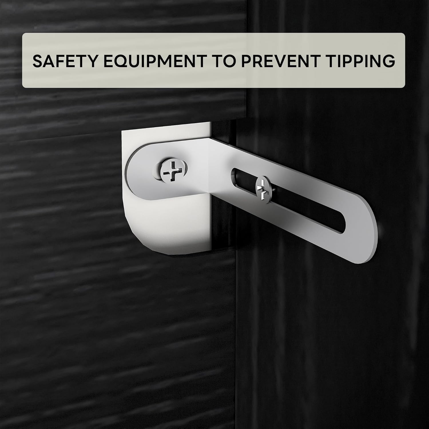 LIKIMIO Rattan Storage Cabinet with with 2 Doors and Adjustable Shelves for Kitchen, Black