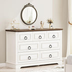 LIKIMIO Wooden 7-Drawer Dresser (47.2")