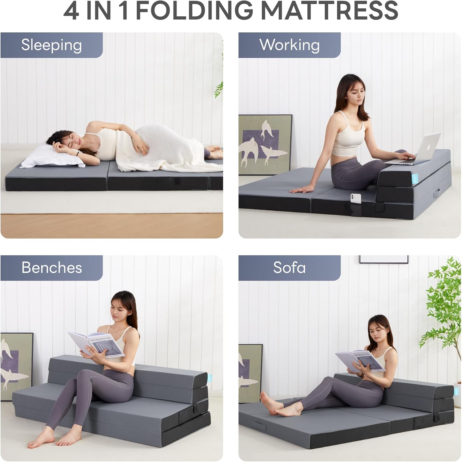 LIKIMIO Go-Fold Foam Mattress