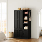 LIKIMIO Armoire Wooden Wardrobe Closet (70")