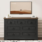 LIKIMIO Wooden 7-Drawer Dresser (47.2")