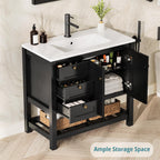 LIKIMIO Single Sink Bathroom Vanity（36"）