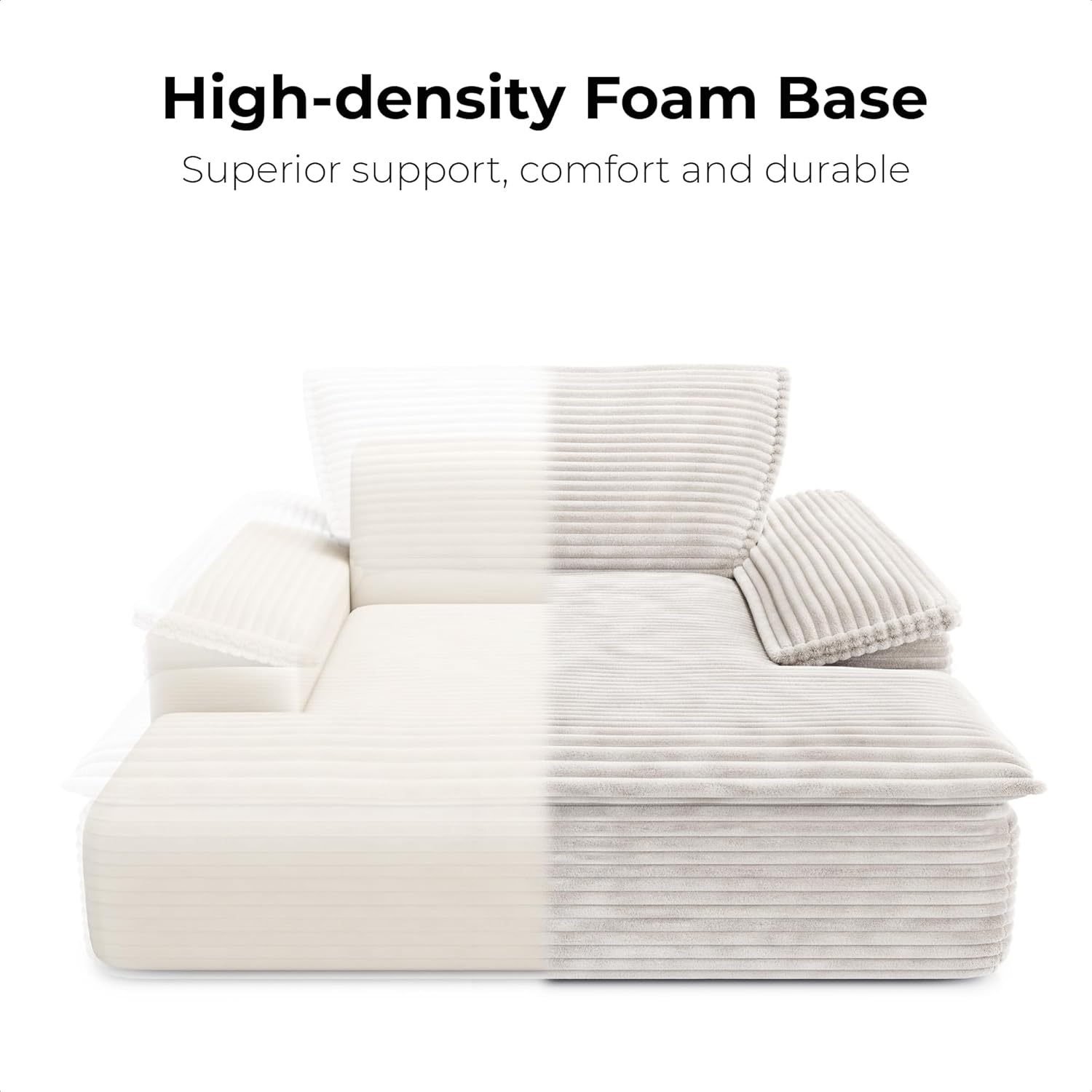 LIKIMIO 59" Lounge Sofa