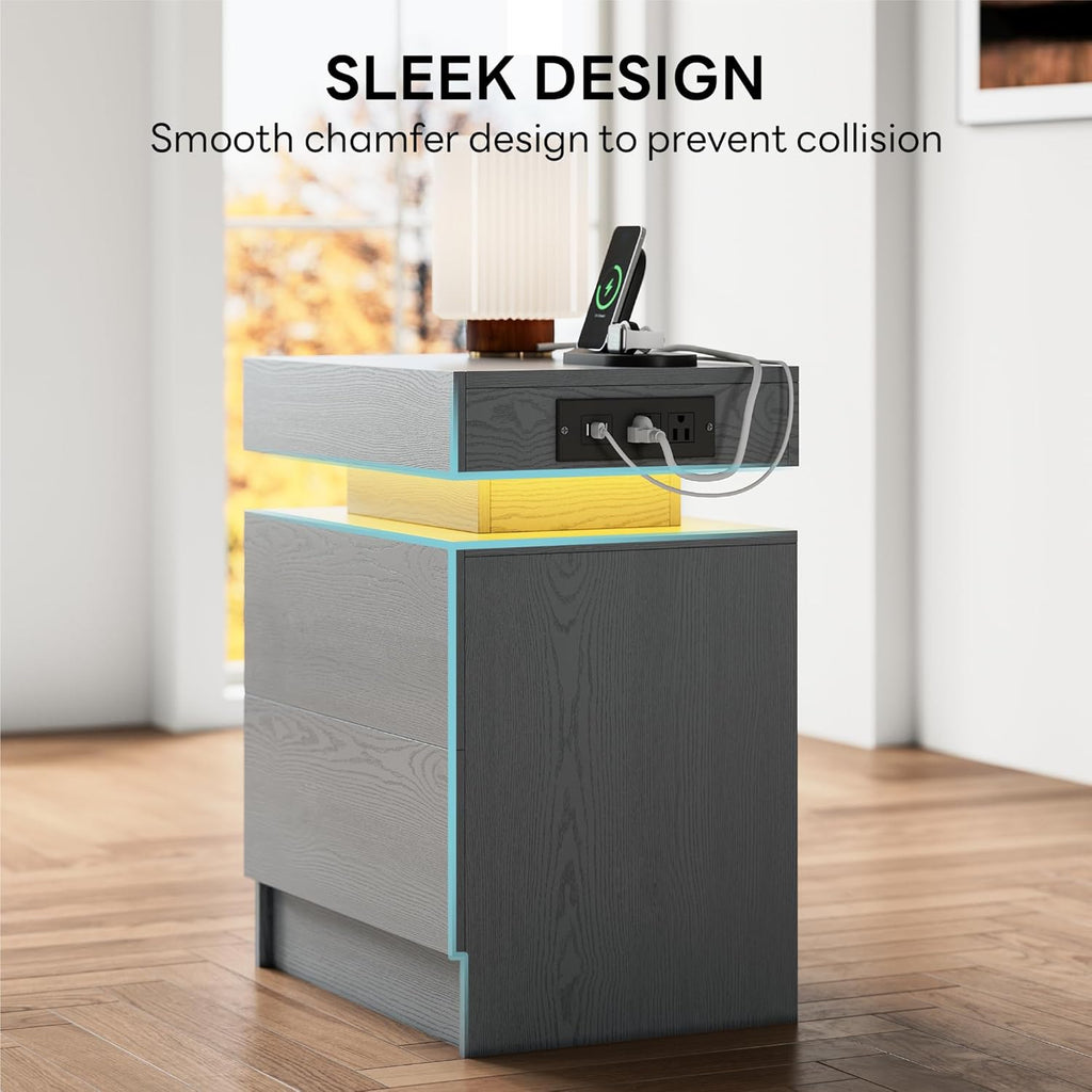 LIKIMIO LED Socket End Table