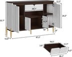 LIKIMIO Mid-Century Modern Storage Cabinets