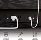 LIKIMIO Nightstand with Lock