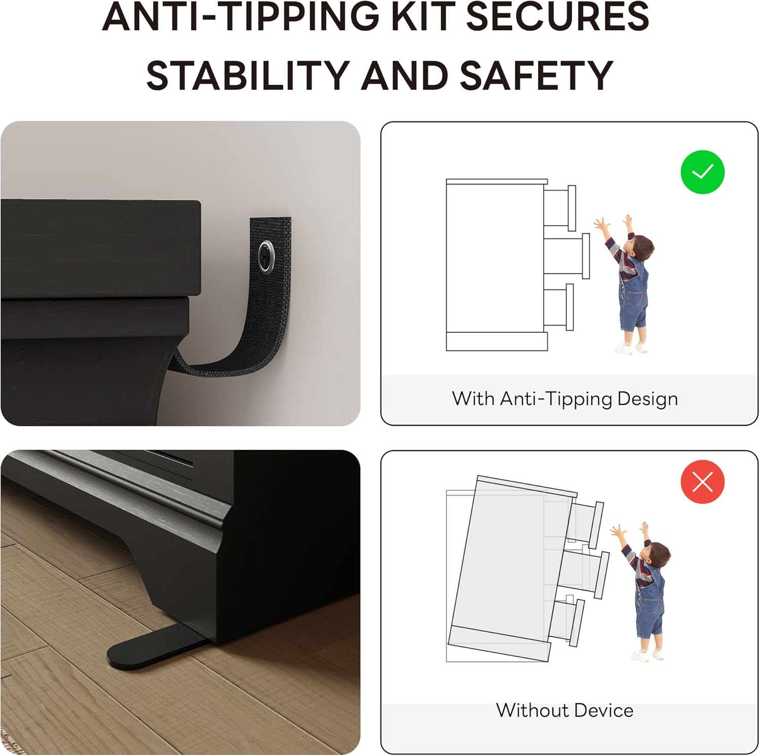 LIKIMIO Roman Column Dresser