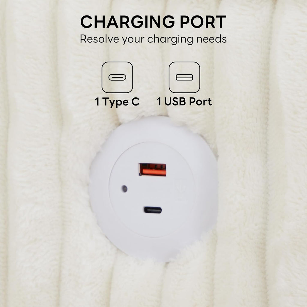 LIKIMIO Extra Large Corduroy Recliner（54”）