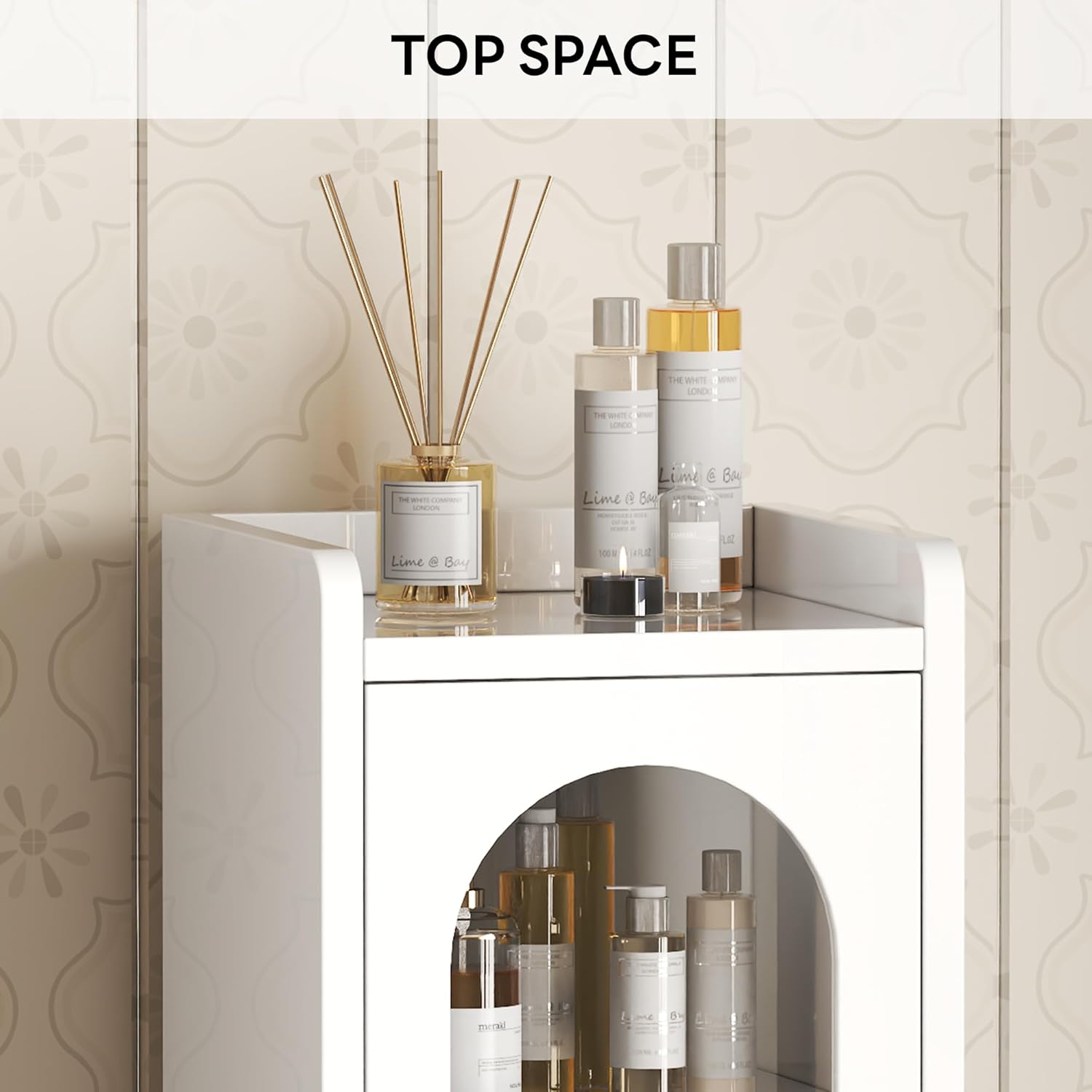 LIKIMIO Slim Freestanding Storage Cabinet（69“）