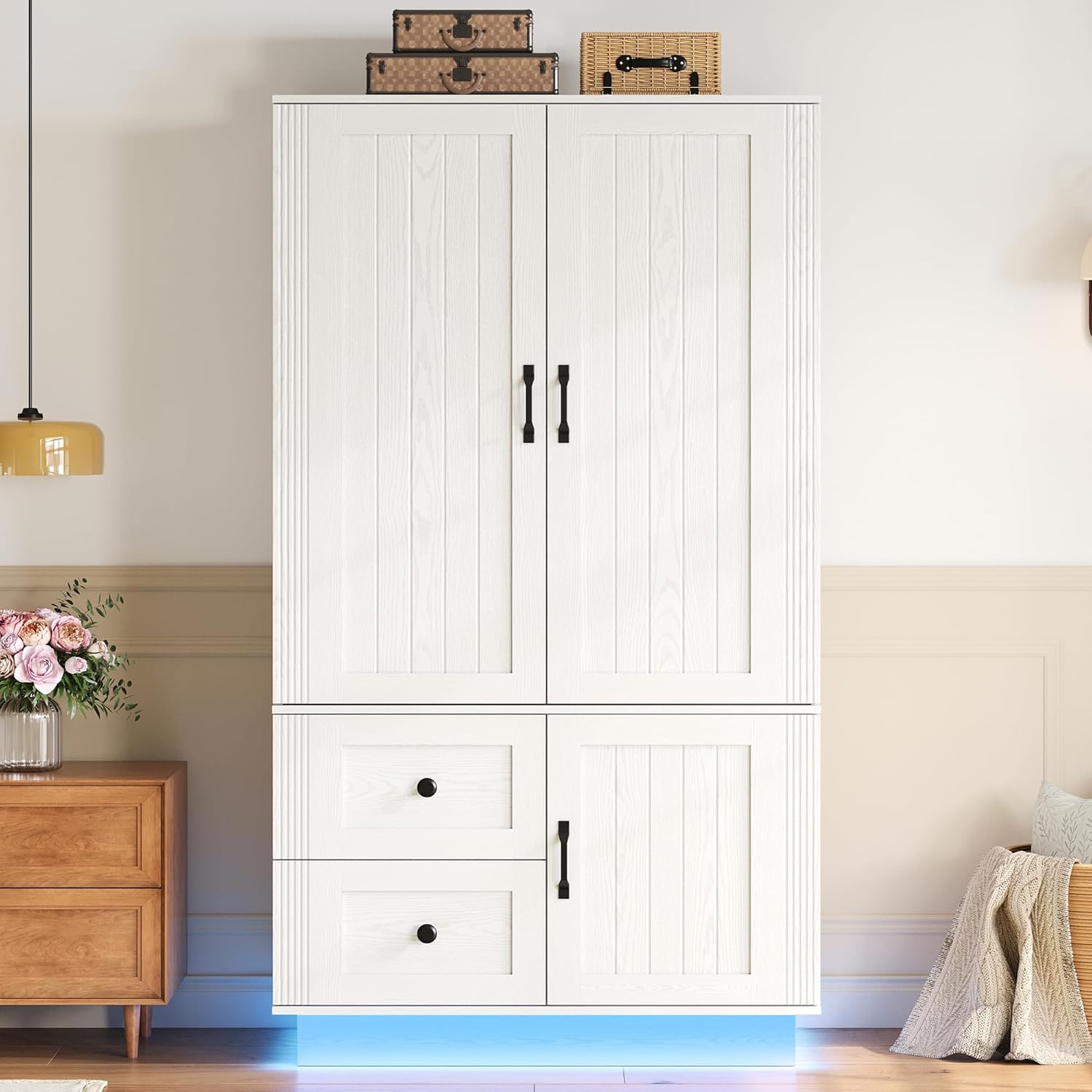 LIKIMIO 70“ Wooden Closet